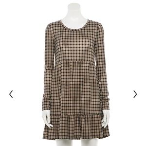 SO Cozy Long Sleeve Babydoll Dress